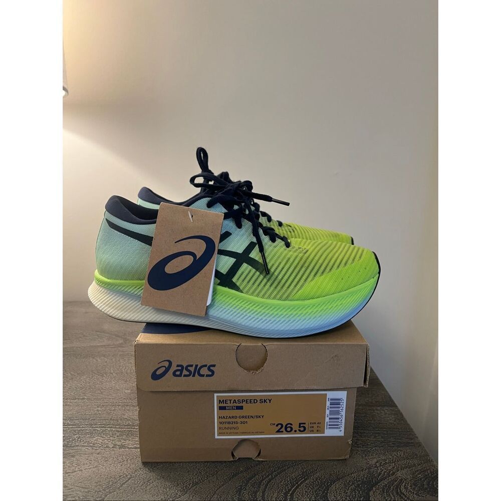 Asics Metaspeed Sky Hazard Green Sky